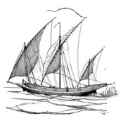 papapishu lateen sails