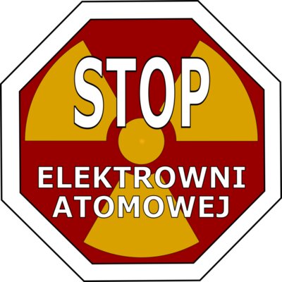 sign stop nuclear pl