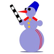 SnowmanTrafficCop byRones