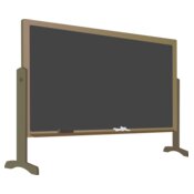 blackboard with stand  2 