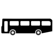 Anonymous Bus symbol black