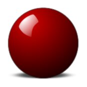 Stellaris Red snooker ball