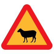ryanlerch Warning Sheep Roadsign