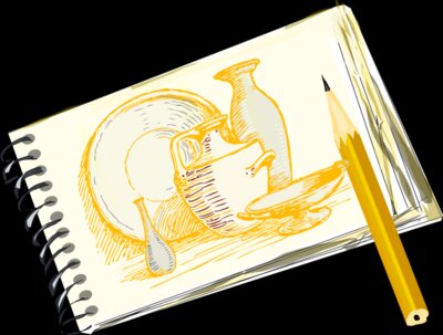 sketchpad still life unfilled