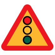 ryanlerch Traffic lights ahead sign