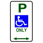 Leomarc sign disabled parking