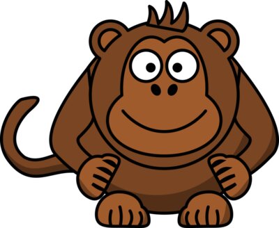StudioFibonacci Cartoon monkey