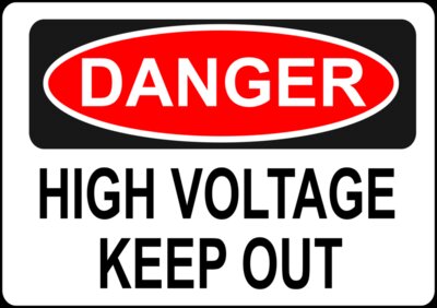 Rfc1394 Danger   High Voltage Keep Out