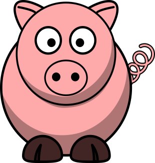 bloodsong Pig RoundCartoon  2 