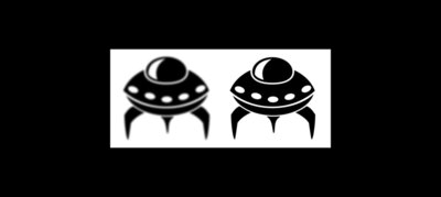 alien spaceship icon