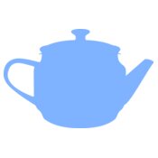 Teapot silhouette by Rones