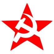 hammer and sickle in star