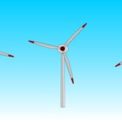 5 wind turbines