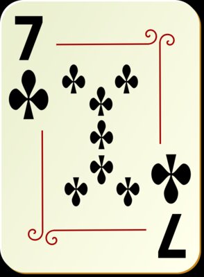 nicubunu Ornamental deck 7 of clubs