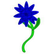 triptastic blue flower