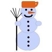Machovka snowman