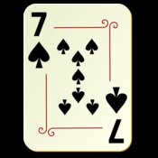 nicubunu Ornamental deck 7 of spades
