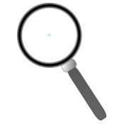 magnifying glass  2 