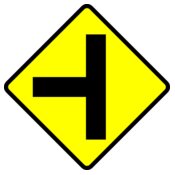 Leomarc caution T junction