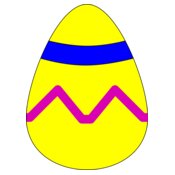 easter egg yellow