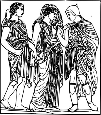 warszawianka Hermes Orpheus and Eurydice