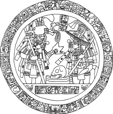 mayan alter circle