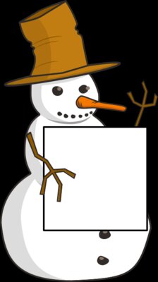 snowmanwithsign