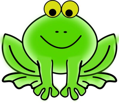 frog pixabella Green Valentine Frog