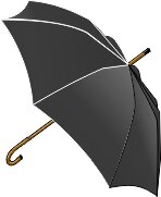 LX Black Umbrella