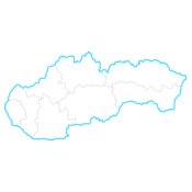 map of slovakia