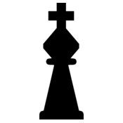 portablejim 2D Chess set   King 1