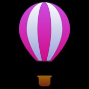 maidis Vertical Striped Hot Air Balloons 3