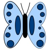 Blue butterfly  3 