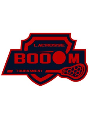 Boom Tournament Lacrosse Logo Template