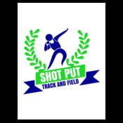 Shot put logo 03