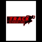 Track & Field Team Logo 08