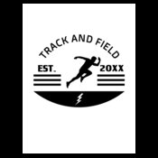 Track & Field Team Logo 16