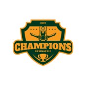 Champions Gymnastic logo template