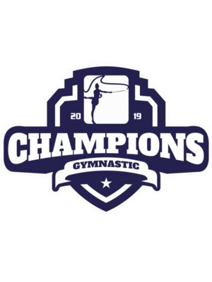 Champions Gymnastic logo template 02